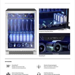 Premium Brisas by Zephyr Single Zone Beverage Cooler -  over 50% off retail