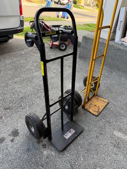 Black Steel Hand Truck Dolly