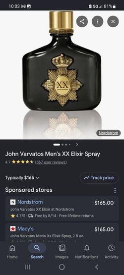 32fl oz john varvatos xx elixir refill bottle