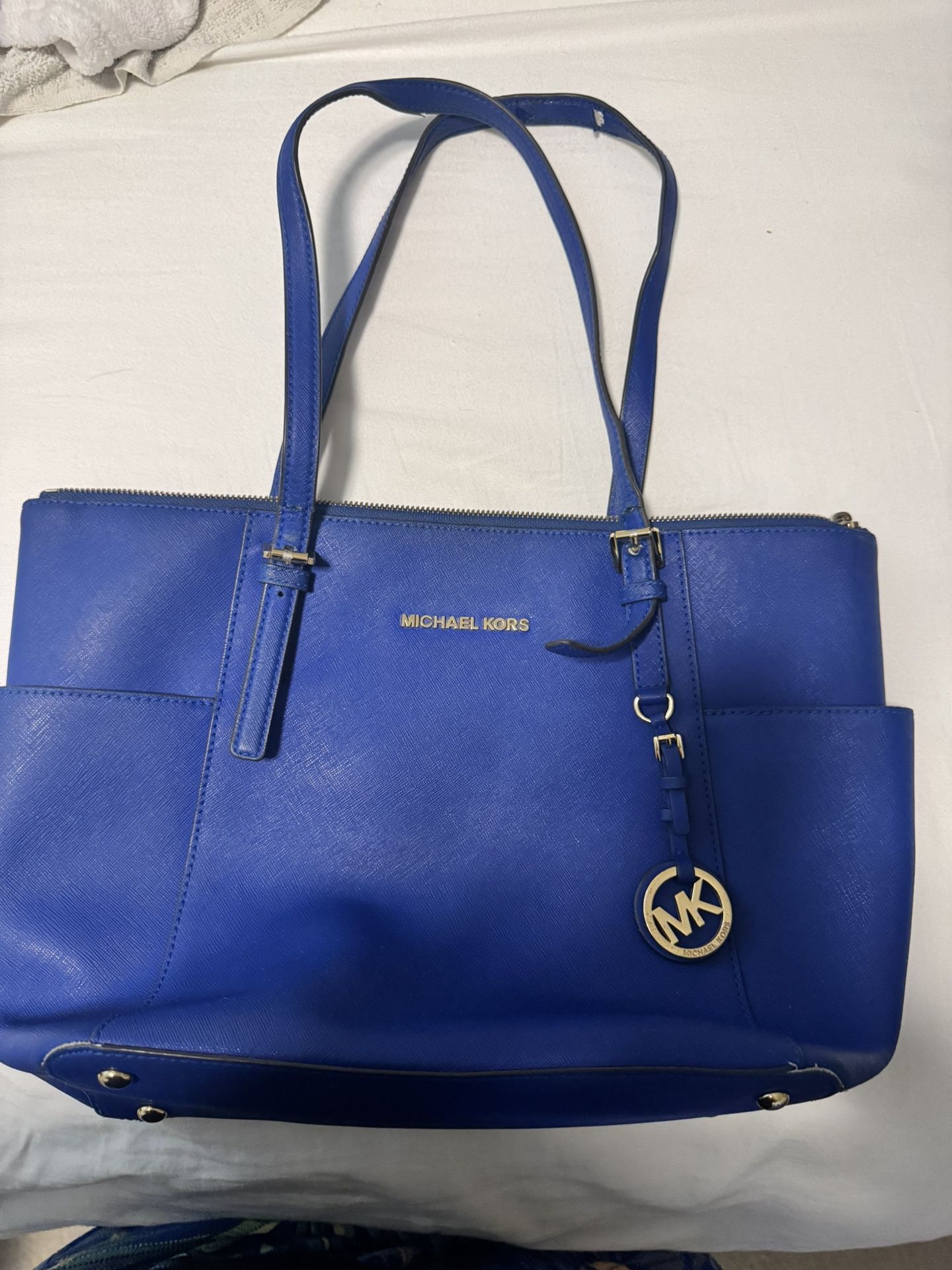  Michael Kors Purse (blue)