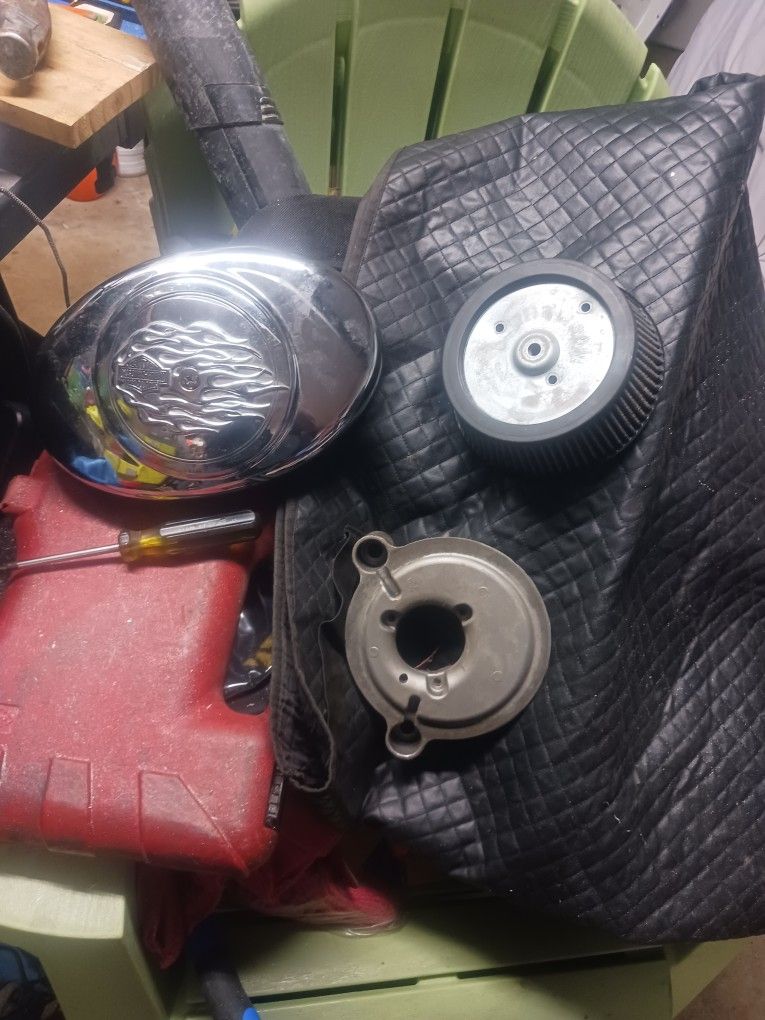 2006, air cleaner and cover Harley Dyna wide glide