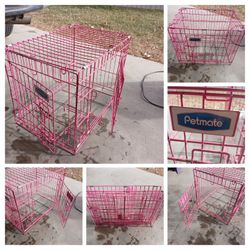 Petmate 2 door collapsing pet cage $35 obo Motivated Seller

Unpaid storage item

2ft x 18in x 18in

call or text

(contact info removed)
