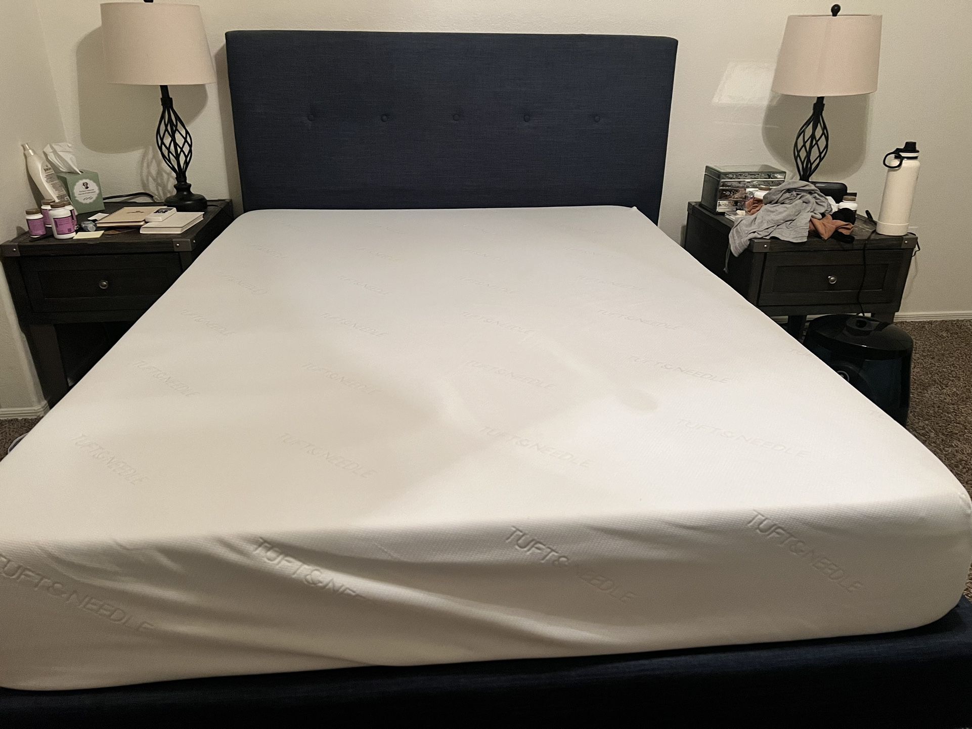 Barely Used Queen Mattress And Bed frame