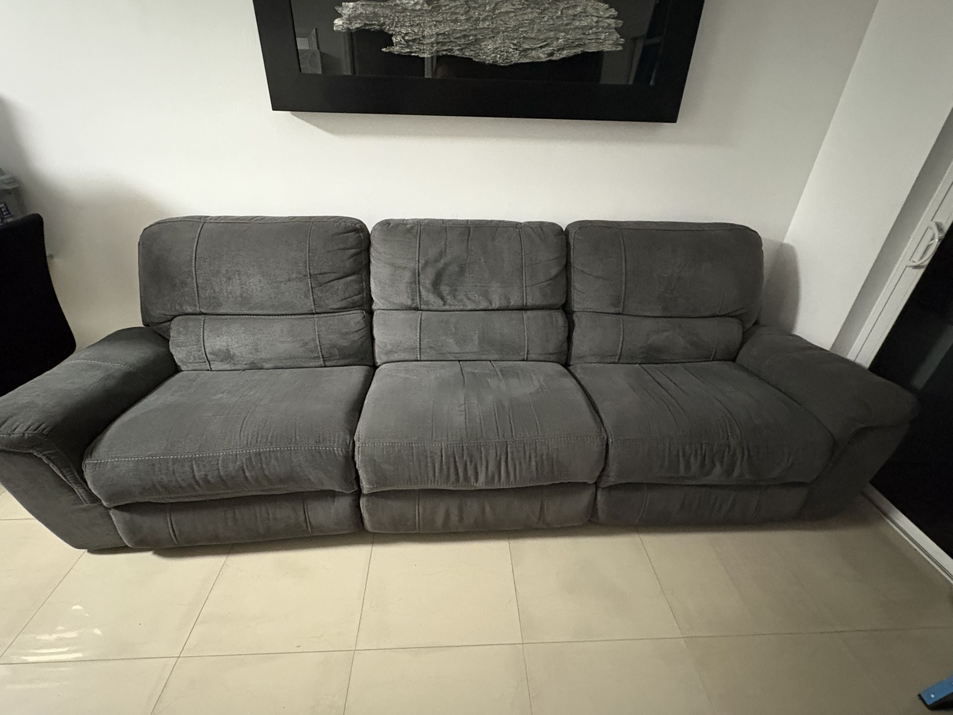Couch Recliner 3 Piece