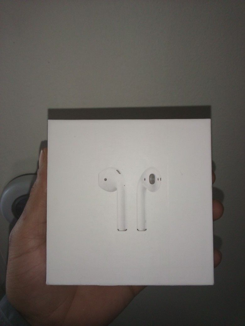 AirPods (2nd Generation) Bluetooth Headsets for IPhone (Open Box Never Used)