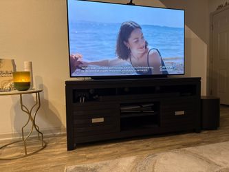 Black TV Stand