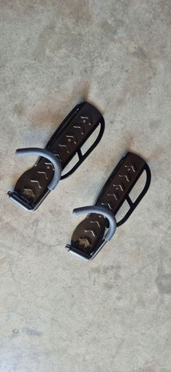 Bike wall mounts.