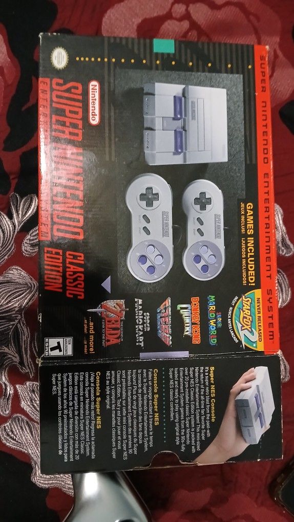 Snes Mini Console With Extra Games