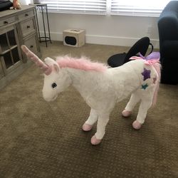 Large Stuffed Unicorn