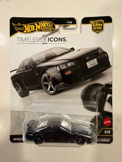 Hot wheels Timeless Icons 2026 Chase Black r34