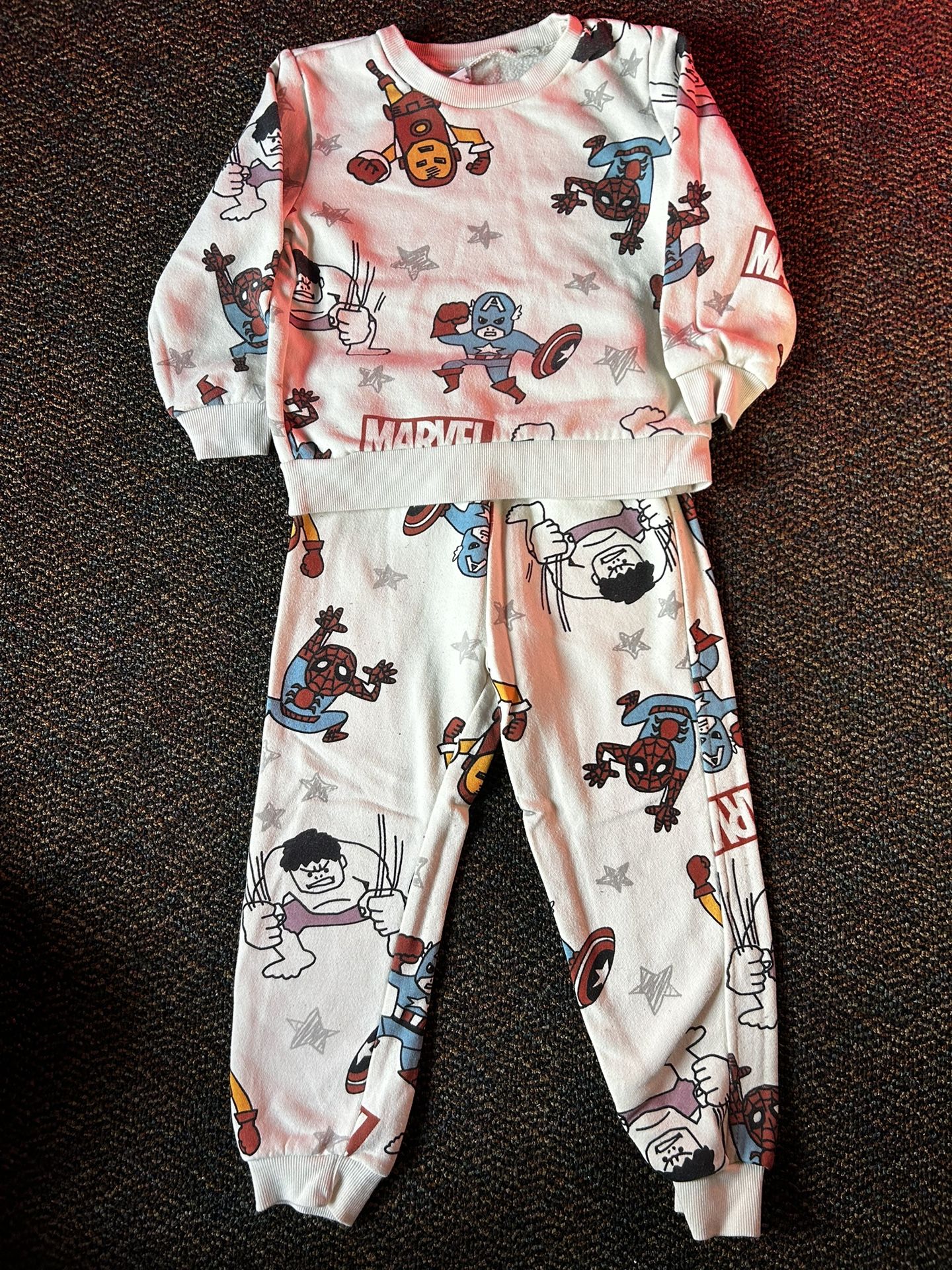 Toddler Marvel Sweatshirt Set