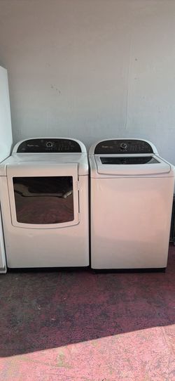 Washer and electric dryer