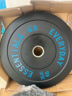 Set of 2 45lb plates brand new