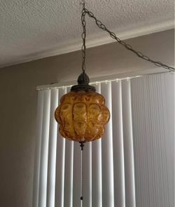 Beautiful vintage hanging lamp