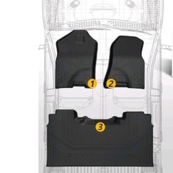 Dodge Ram Floor Mats 2019-2024 