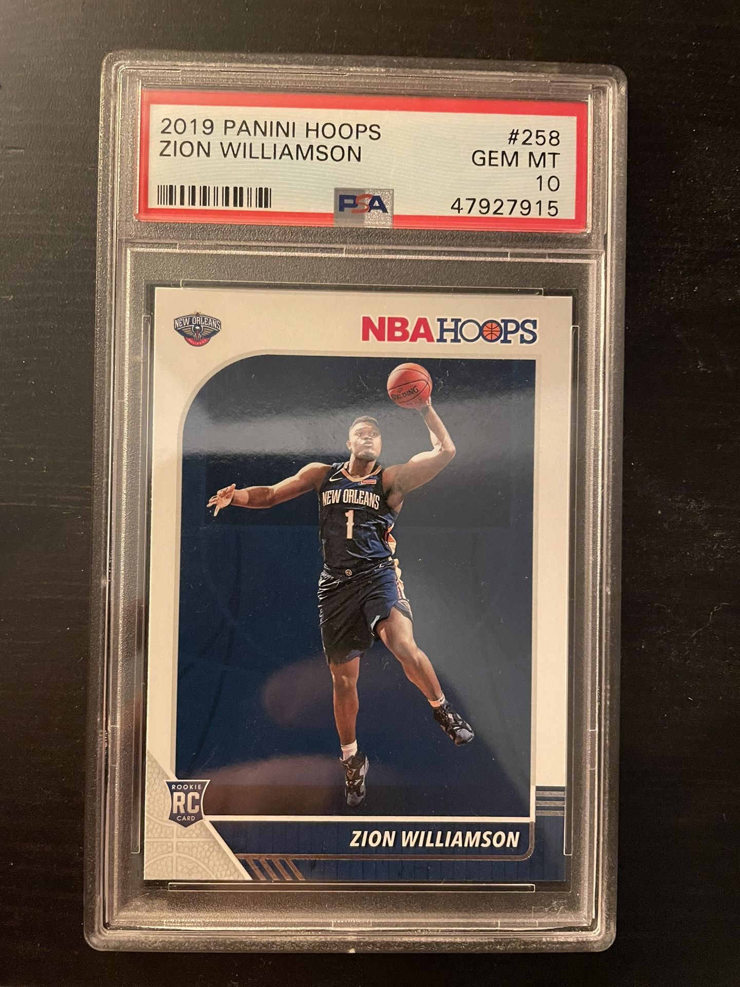 PSA10 Zion Williamson Rookie Special RC Zion Williamson Rc PSA 10