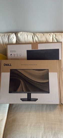 Dual Monitors + Accessories – New!