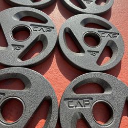 10.lbs X 6 Olympic 2inch Gym Plates