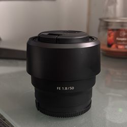 50mm FE 1.8 Sony Lens