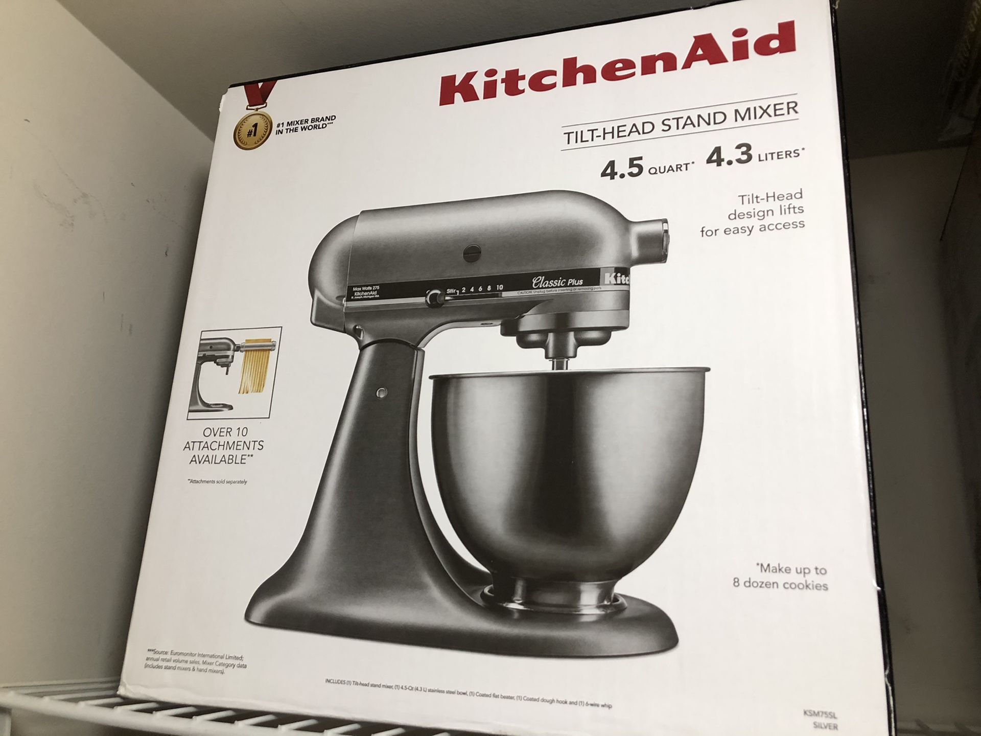 New Kitchen Aid Mixer