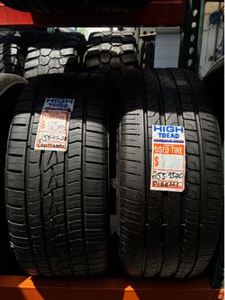 Single used tires 255/45/20 each $80