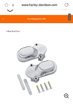 NEW Harley Davidson REAR axle nut cover(pair)