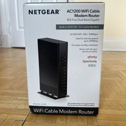 NETGEAR - AC1200 Router with 16 x 4 DOCSIS 3.0 Cable Modem (New)