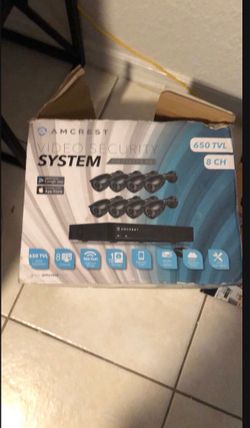 Amcrest camera system