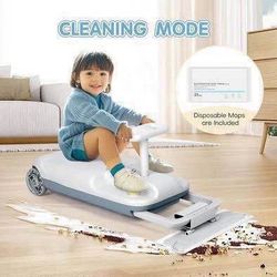 SALE! New Kids Electric Go Cart with Flashing Lights and Mopping Function