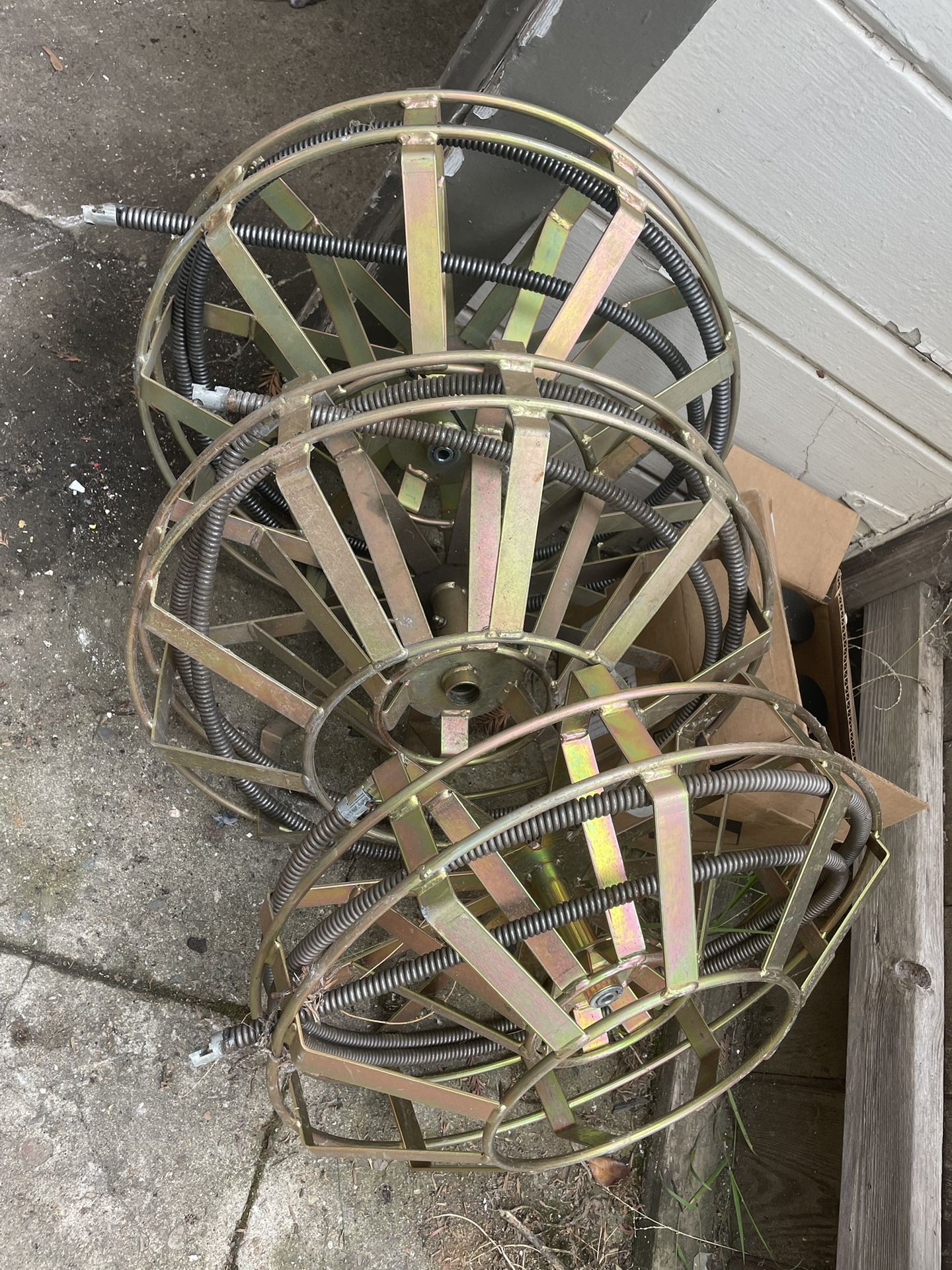 Set Of Snake for Plumbing.... comes with 3 bonus Drums. all brand is Gorlitz