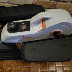 Sunny Health & Fitness Under Desk Elliptical, Classic, Manual - NEW w BOX