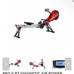 Pro 6 R7 Magnetic Air Rower