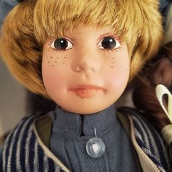 New Porcelain Boy And Girl Dolls 