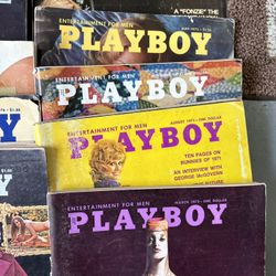 Vintage Playboys Lot 