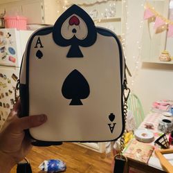 Loungefly Alice in Wonderland Ace of Spades Crossbody Bag