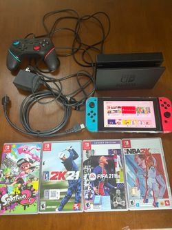 Switch + games bundle