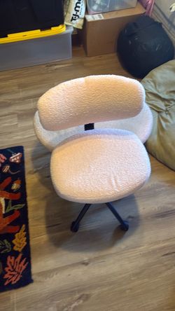 Pink office chair