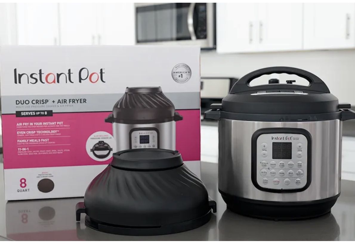 Instant pot duo crisp air fryer Quarts