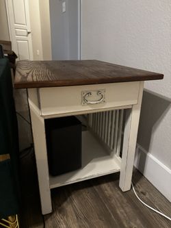 large nightstand side table
