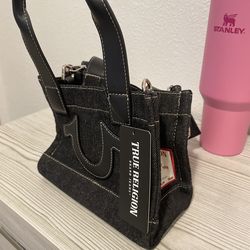 True Religion mini tote bag