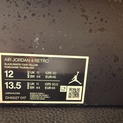 Jordan 4s (like New)