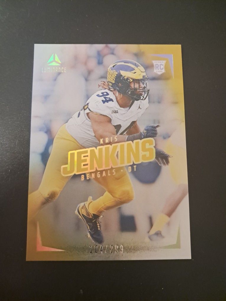Panini Luminance Gold Kris Jenkins