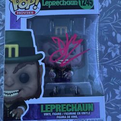 Deep Roy Signed Leprechaun Funko Pop