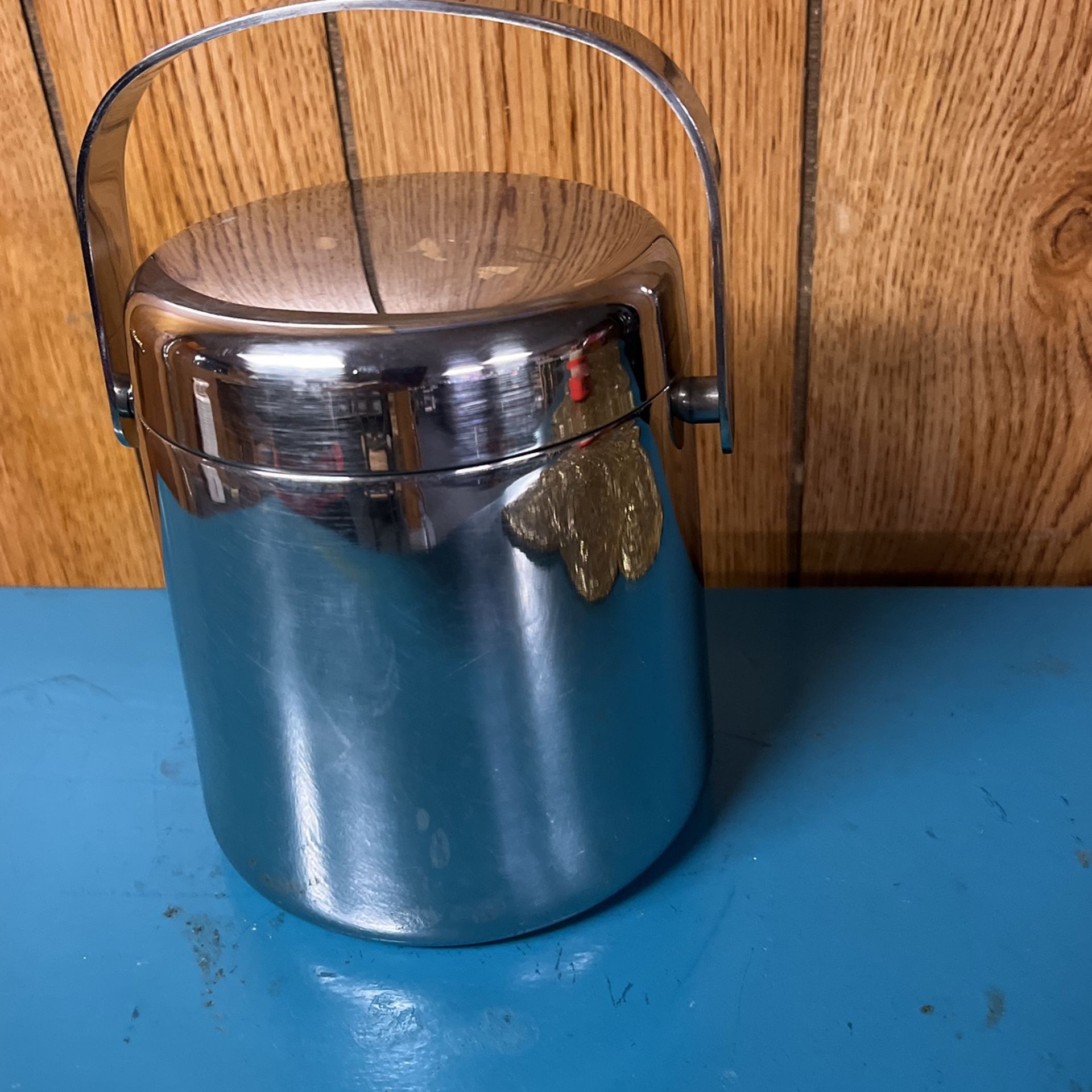 Stainless Steel Ice Bucket, WMF Japan, Double Wall