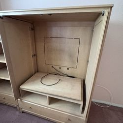 TV  Stand Entertainment Center,  Solid Wood by Baronet