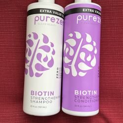 Purezero Shampoo & Conditioner Set, 20 Fl Oz