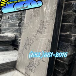 Twin Mattress And Box Set New Cama Base 