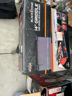Black stone 14’ griddle