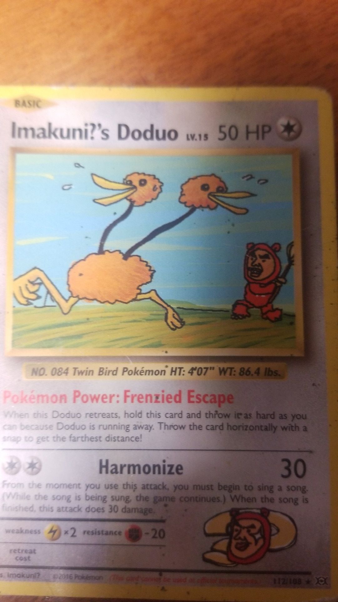 Pokemon card