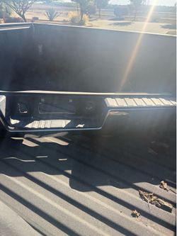 Silverado rear bumper